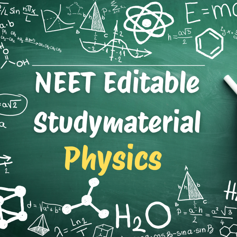 NEET - Physics Editable Material