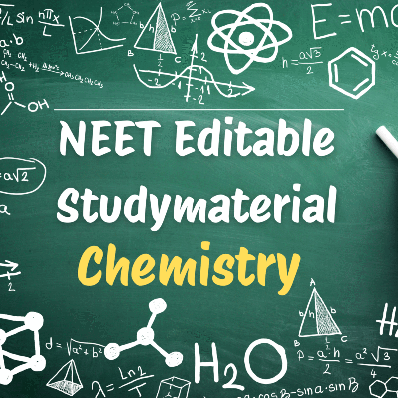 NEET - Chemistry Editable Material