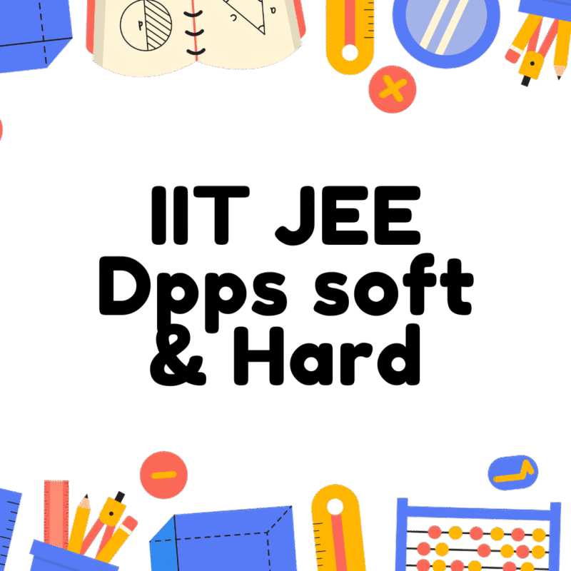 IIT JEE -Editable - Dpps