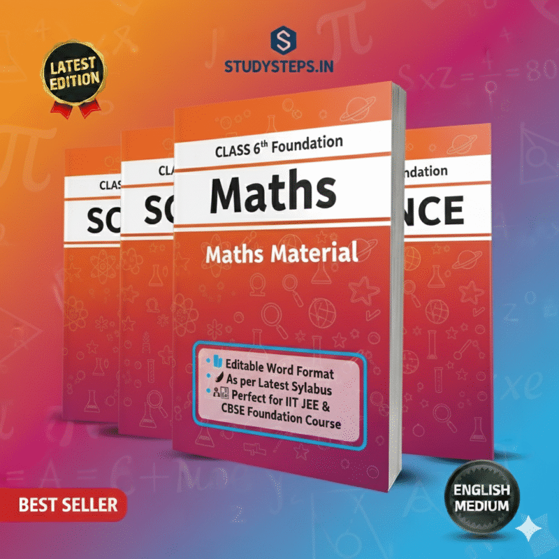 Class 6th Maths Editable Material